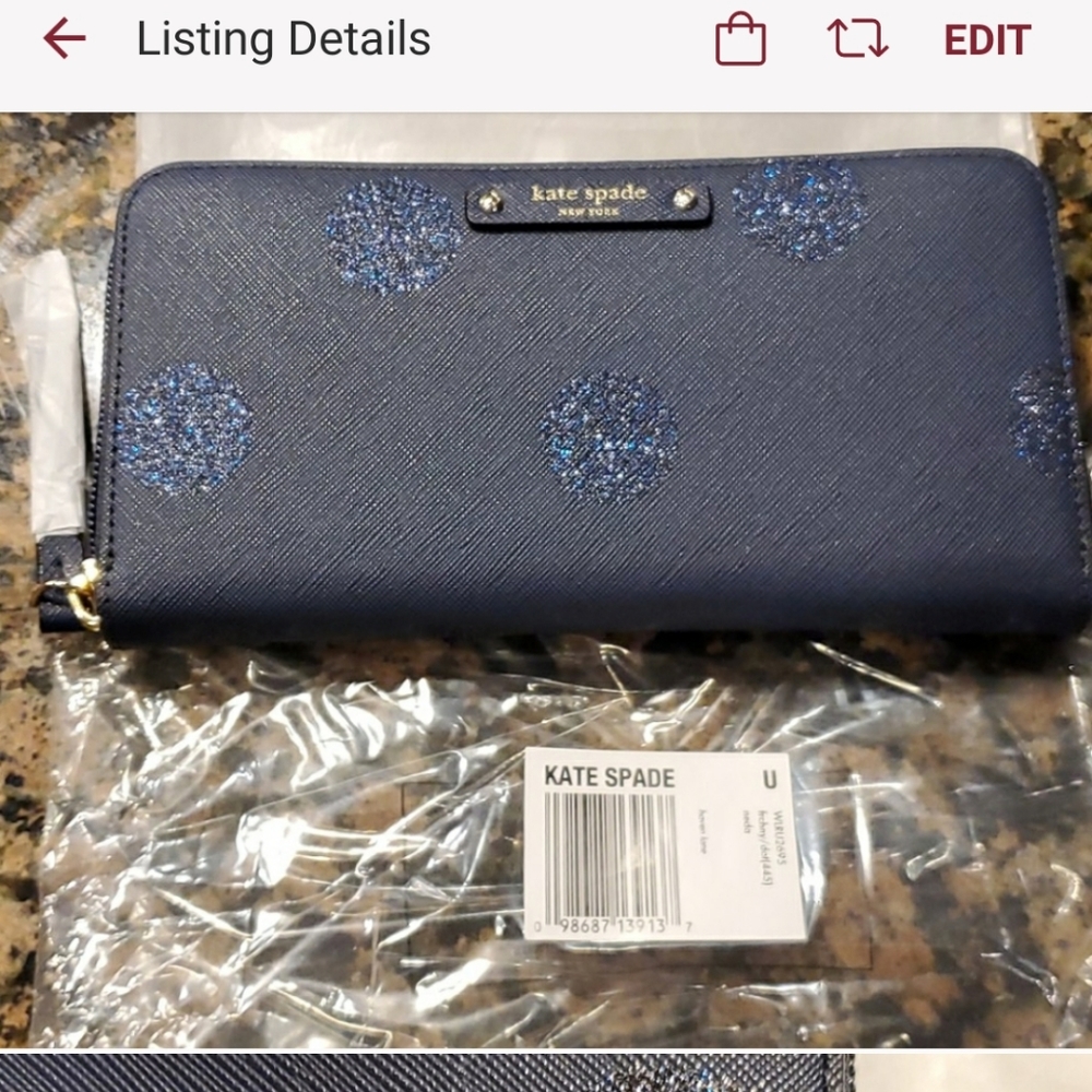NWT Kate Spade haven lane wallet